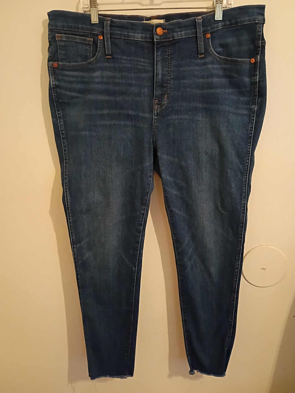 Madewell High-rise Skinny Jeans Sz W 35P See Measurements‎ 38